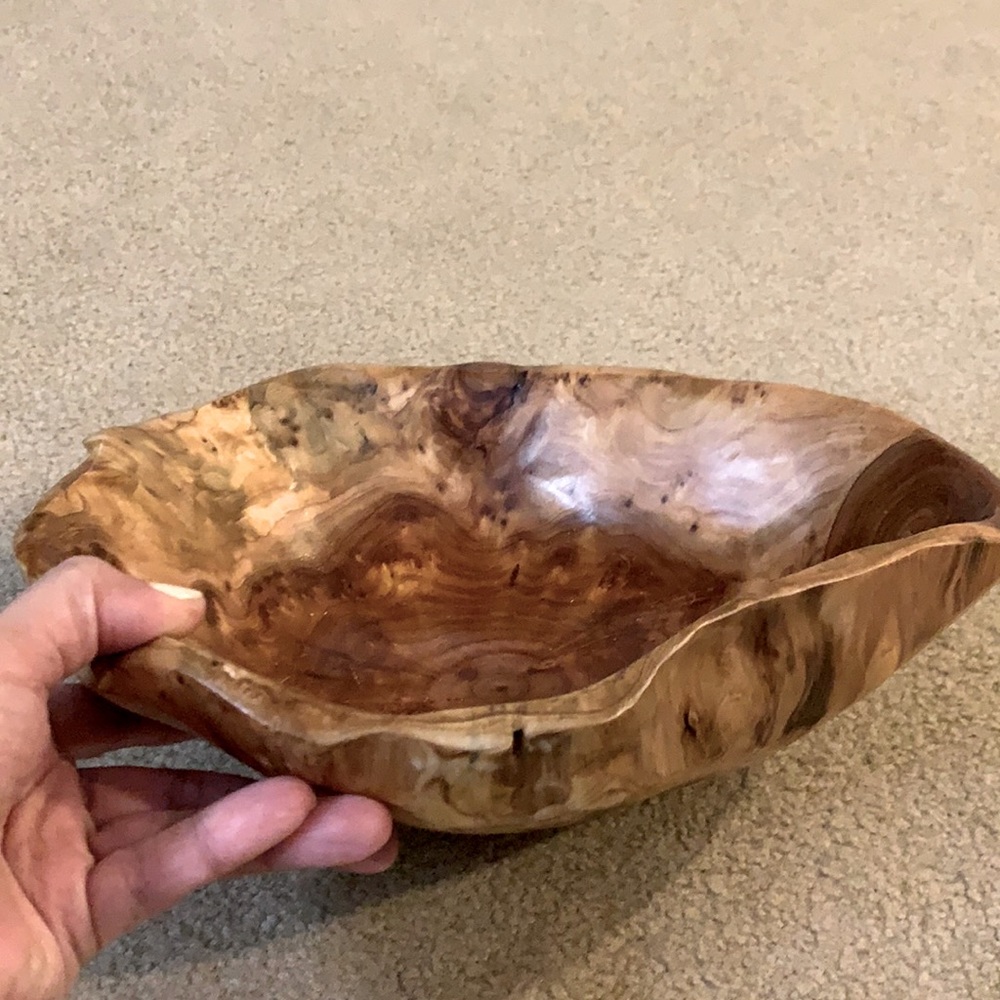 Hawaiian mango wood bowl